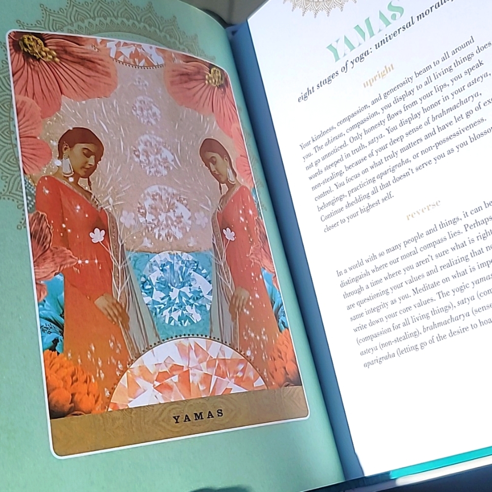 A Yogic Path Oracle Card Deck & Guide Book - Picture 11 of 13